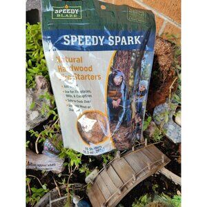 Natural Hardwood Fire Starters 30 Food Safe